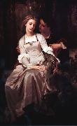Merle, Hugues Tristan and Isolde Sweden oil painting artist